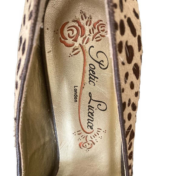 Poetic Licence Leopard Print Pump - Picture 7 of 7